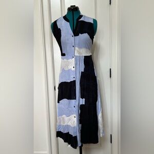 Nic + Zoe Button-Up Midi Dress, Size S